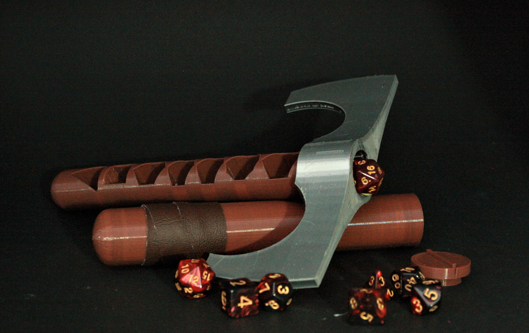 Courage - Customised Double Headed Dice Axe